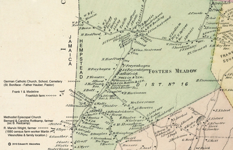 Fosters Meadow Hempstead side 1870s